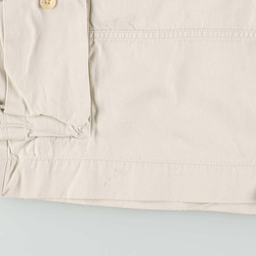 Ralph Lauren POLO by Ralph Lauren cargo shorts, short pants, men's size w36 cotton ivory Vintage Second Hand
