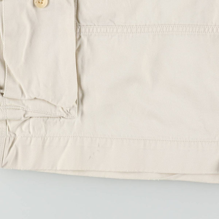 Ralph Lauren POLO by Ralph Lauren cargo shorts, short pants, men's size w36 cotton ivory Vintage Second Hand