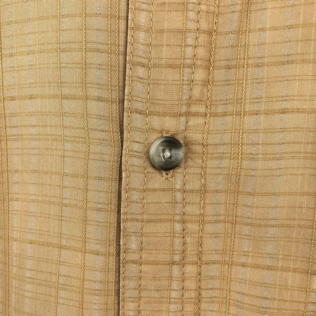 2000'S Columbia GRT Long-Sleeve Button-Down Check Shirt, Men's Size L (approx.) others yellow type Vintage Second Hand