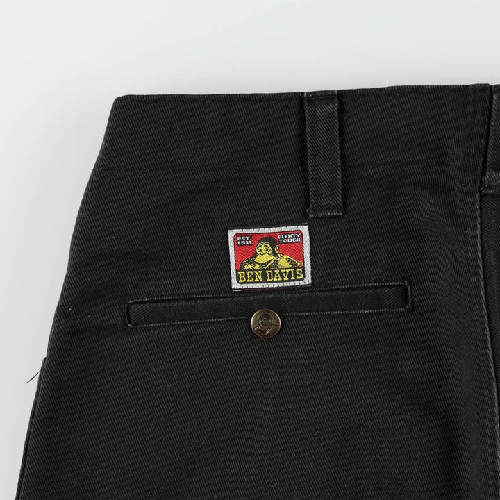 Ben Davis Frisco Pants Work Pants Men's W32 (approx.) polyester black type Vintage Second Hand