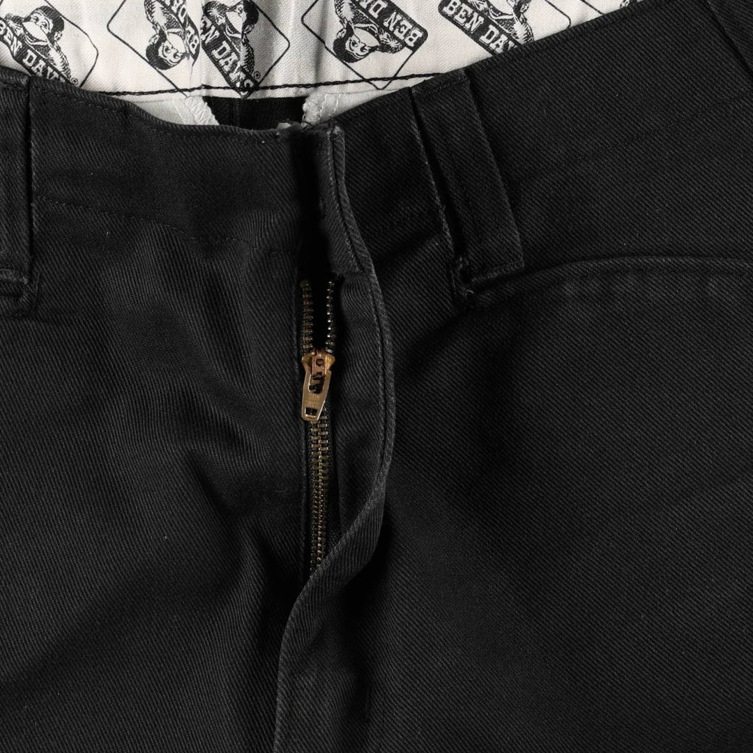 Ben Davis Frisco Pants Work Pants Men's W32 (approx.) polyester black type Vintage Second Hand