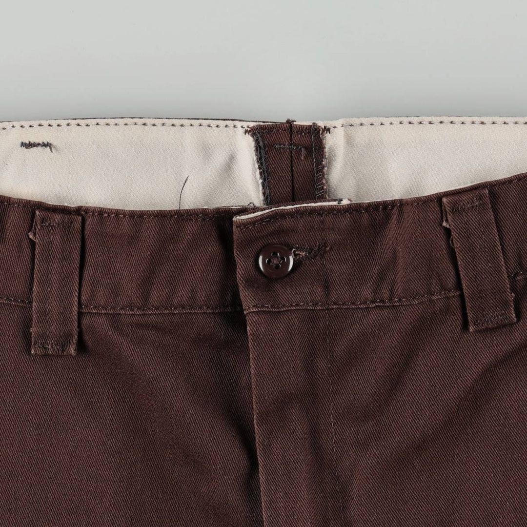 90'S Big Ben work pants, made in USA, men's size W36 equivalent, vintage. polyester brown type Vintage Second Hand