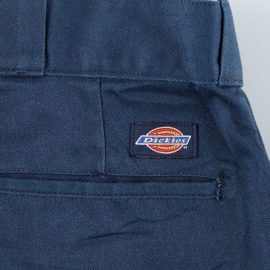 90'S Dickies Work Pants Made in USA Men's W34 Vintage polyester blue type Vintage Second Hand