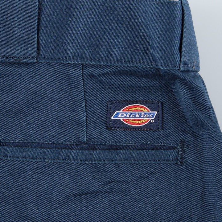 90'S Dickies Work Pants Made in USA Men's W34 Vintage polyester blue type Vintage Second Hand