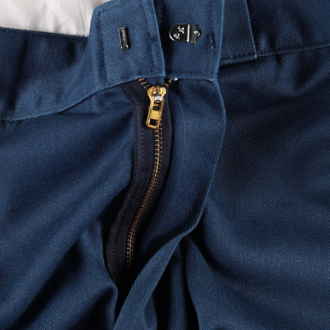 90'S Dickies Work Pants Made in USA Men's W34 Vintage polyester blue type Vintage Second Hand