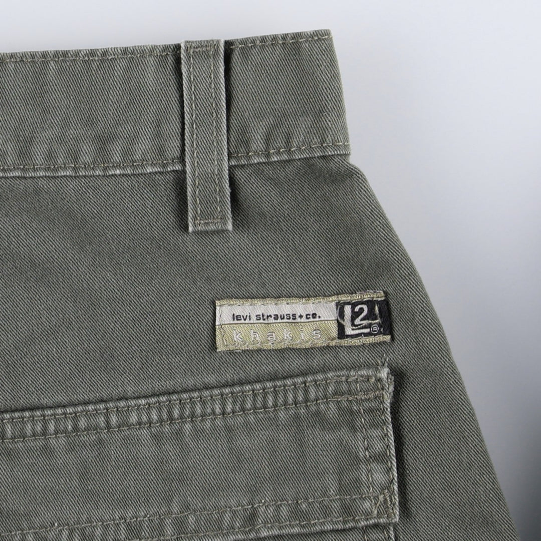 1990'S Levi's Silver Tab Khakis L2 Chino Cargo Pants, Men's W32 (approx.), Vintage unclear Khaki type Vintage Second Hand