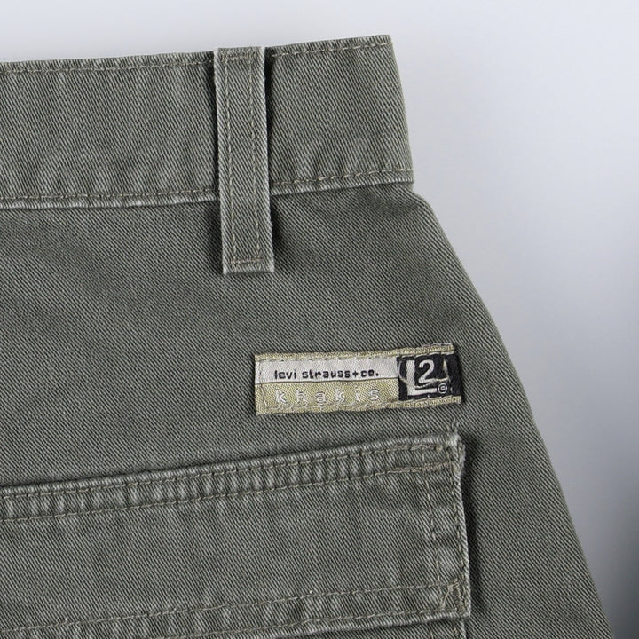 1990'S Levi's Silver Tab Khakis L2 Chino Cargo Pants, Men's W32 (approx.), Vintage unclear Khaki type Vintage Second Hand