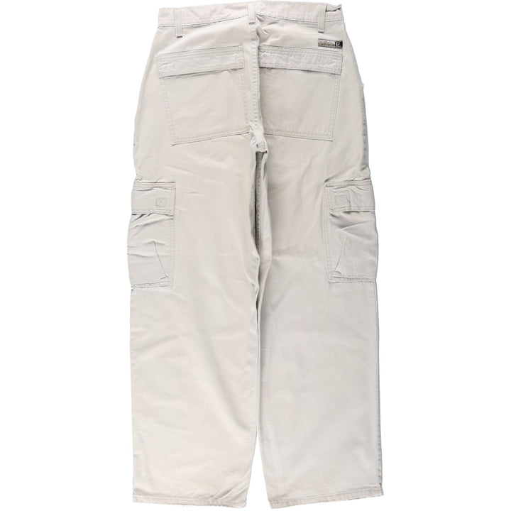 1990'S Levi's Silver Tab Khakis L2 Chino Cargo Pants, Made in USA, Men's W30 (approx.), Vintage cotton ivory Vintage Second Hand