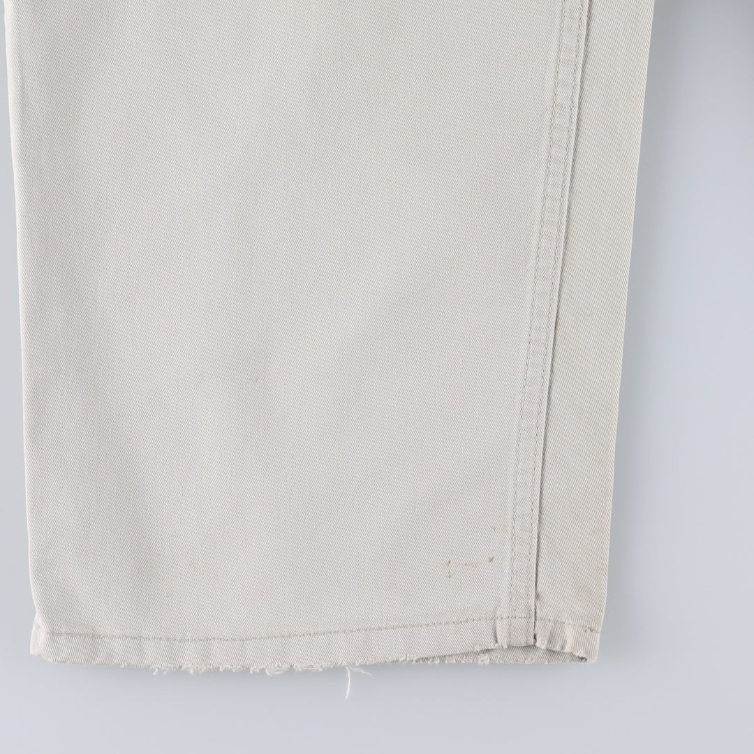 1990'S Levi's Silver Tab Khakis L2 Chino Cargo Pants, Made in USA, Men's W30 (approx.), Vintage cotton ivory Vintage Second Hand