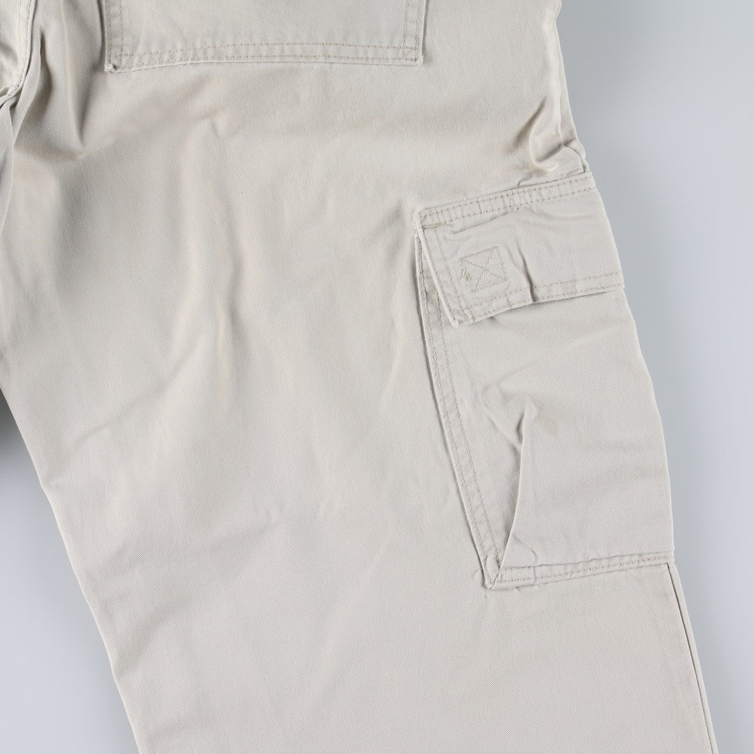 1990'S Levi's Silver Tab Khakis L2 Chino Cargo Pants, Made in USA, Men's W30 (approx.), Vintage cotton ivory Vintage Second Hand