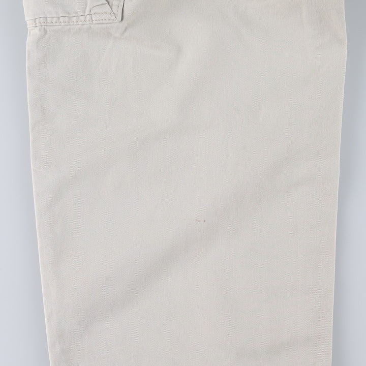 1990'S Levi's Silver Tab Khakis L2 Chino Cargo Pants, Made in USA, Men's W30 (approx.), Vintage cotton ivory Vintage Second Hand