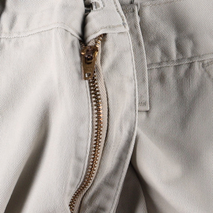 2000'S Levi's Silver Tab Chino Cargo Pants, Men's Size W34 (approx.) cotton ivory Vintage Second Hand