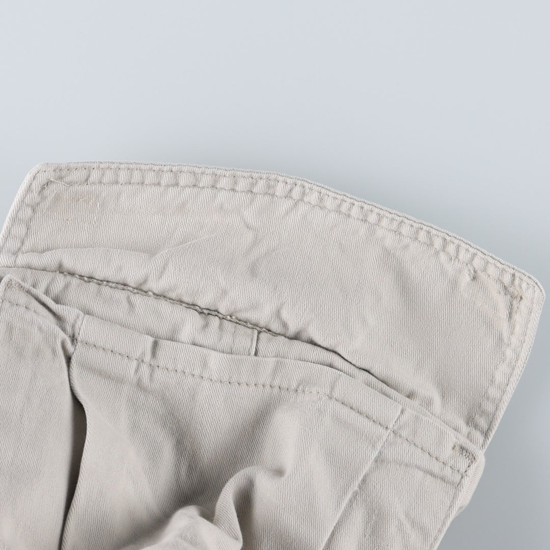 2000'S Levi's Silver Tab Chino Cargo Pants, Men's Size W34 (approx.) cotton ivory Vintage Second Hand