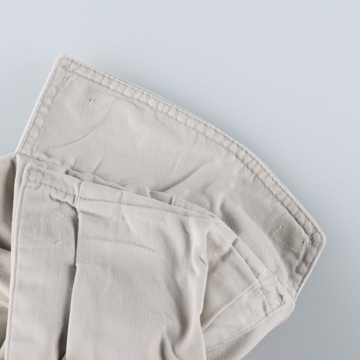 2000'S Levi's Silver Tab Chino Cargo Pants, Men's Size W34 (approx.) cotton ivory Vintage Second Hand