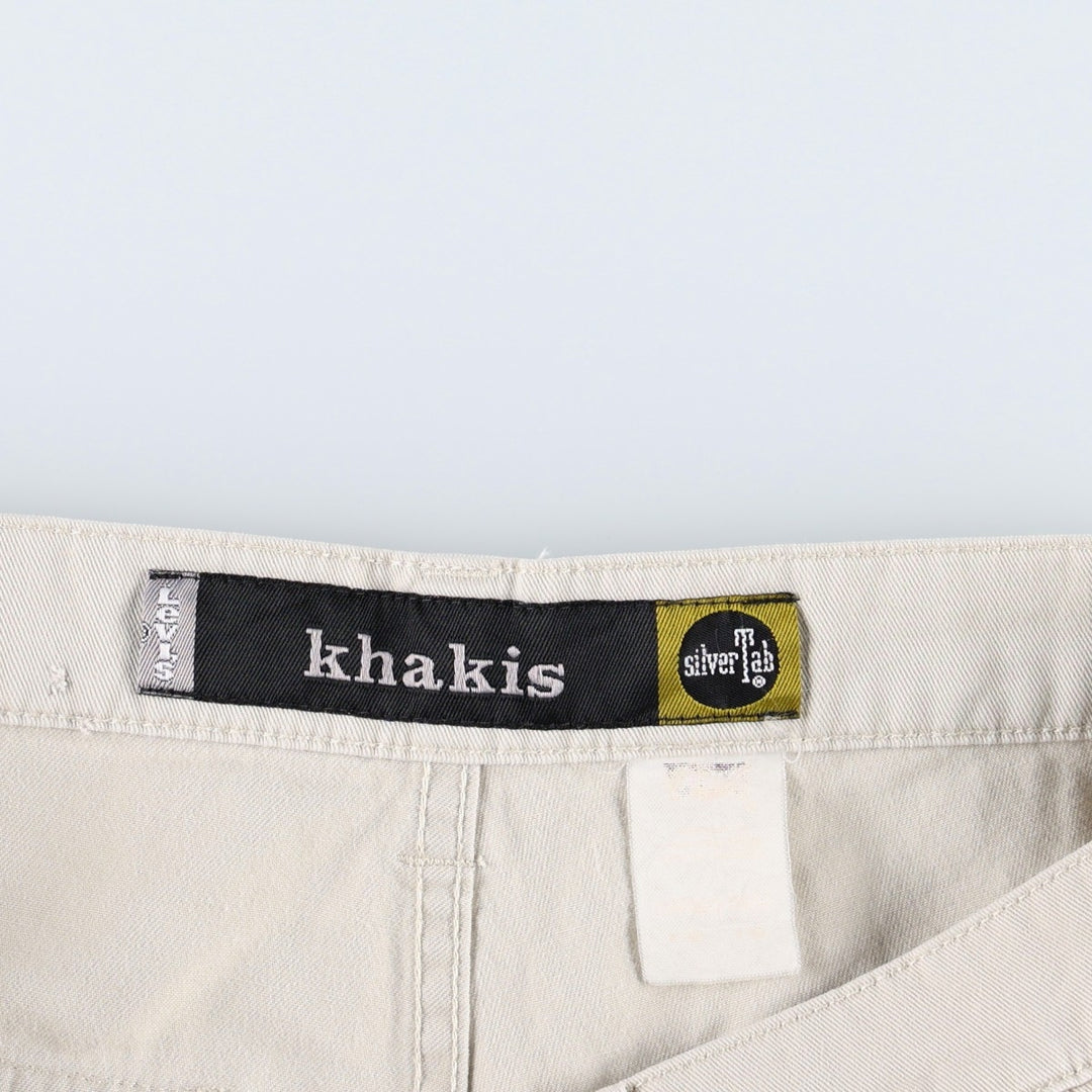 Levi's SILVER TAB Khakis Chino Cargo Pants, Men's Size W34 (approx.) unclear Beige type Vintage Second Hand