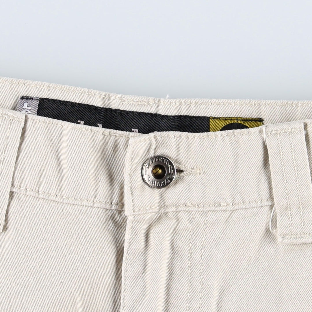 Levi's SILVER TAB Khakis Chino Cargo Pants, Men's Size W34 (approx.) unclear Beige type Vintage Second Hand