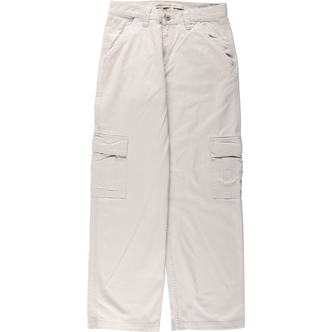 Levi's SILVER TAB Khaki Chino Cargo Pants, Men's Size W32 (approx.) cotton ivory Vintage Second Hand