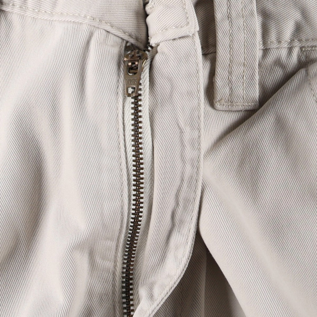 Levi's SILVER TAB Khaki Chino Cargo Pants, Men's Size W32 (approx.) cotton ivory Vintage Second Hand