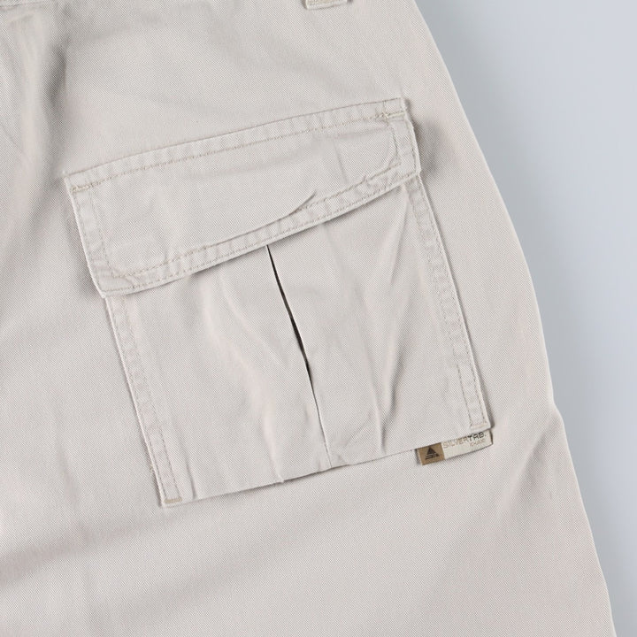 Levi's SILVER TAB Khaki Chino Cargo Pants, Men's Size W32 (approx.) cotton ivory Vintage Second Hand