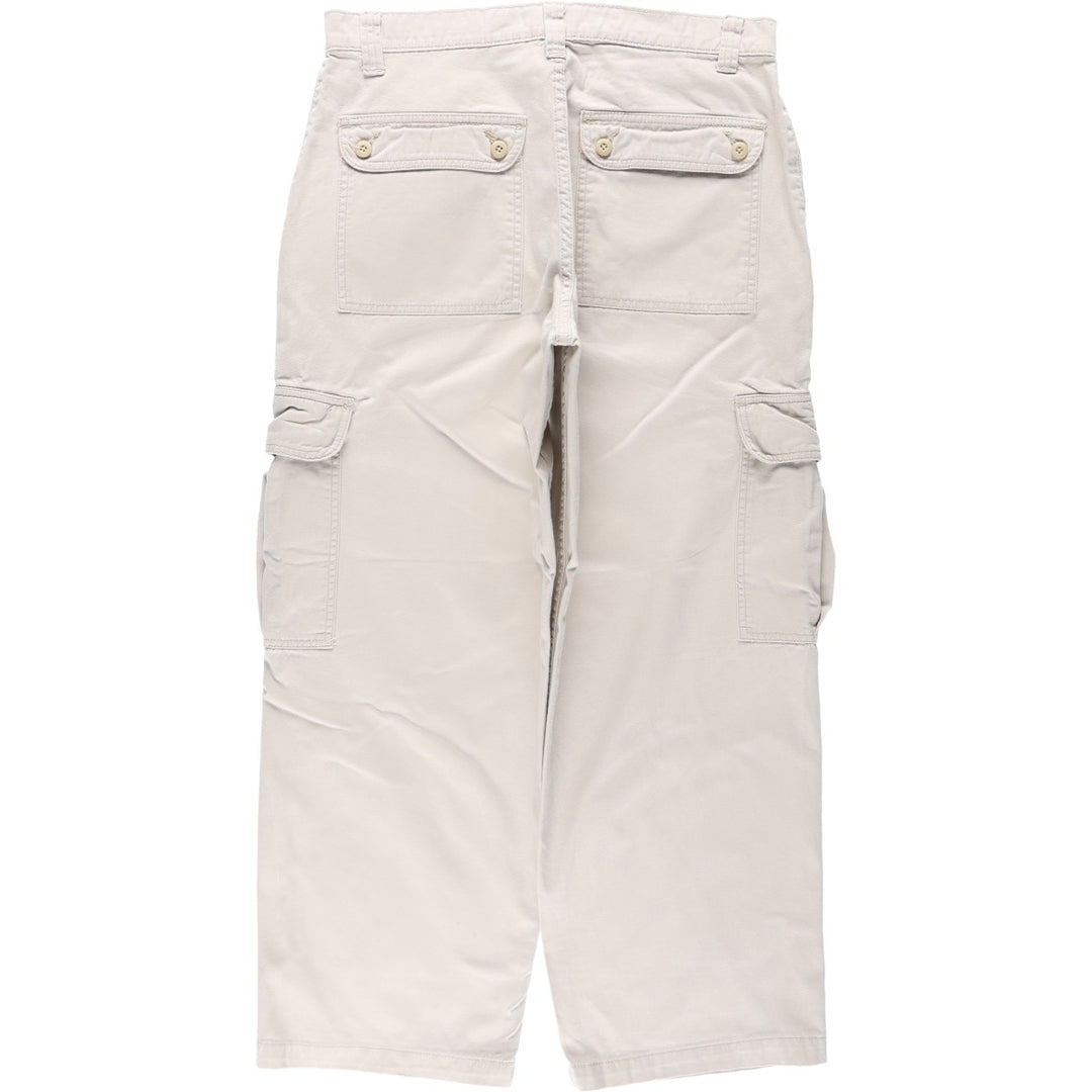 1990'S Levi's Silver Tab Khakis Chino Cargo Pants, Men's Size W34 (approx.), Vintage cotton ivory Vintage Second Hand