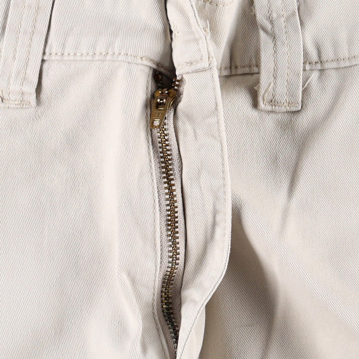 1990'S Levi's Silver Tab Khakis Chino Cargo Pants, Men's Size W34 (approx.), Vintage cotton ivory Vintage Second Hand