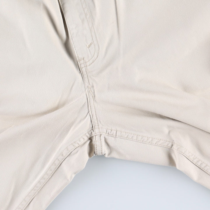 1990'S Levi's Silver Tab Khakis Chino Cargo Pants, Men's Size W34 (approx.), Vintage cotton ivory Vintage Second Hand
