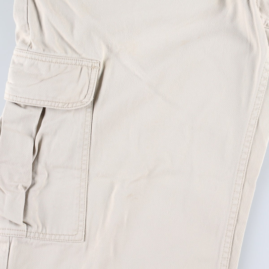 1990'S Levi's Silver Tab Khakis Chino Cargo Pants, Men's Size W34 (approx.), Vintage cotton ivory Vintage Second Hand