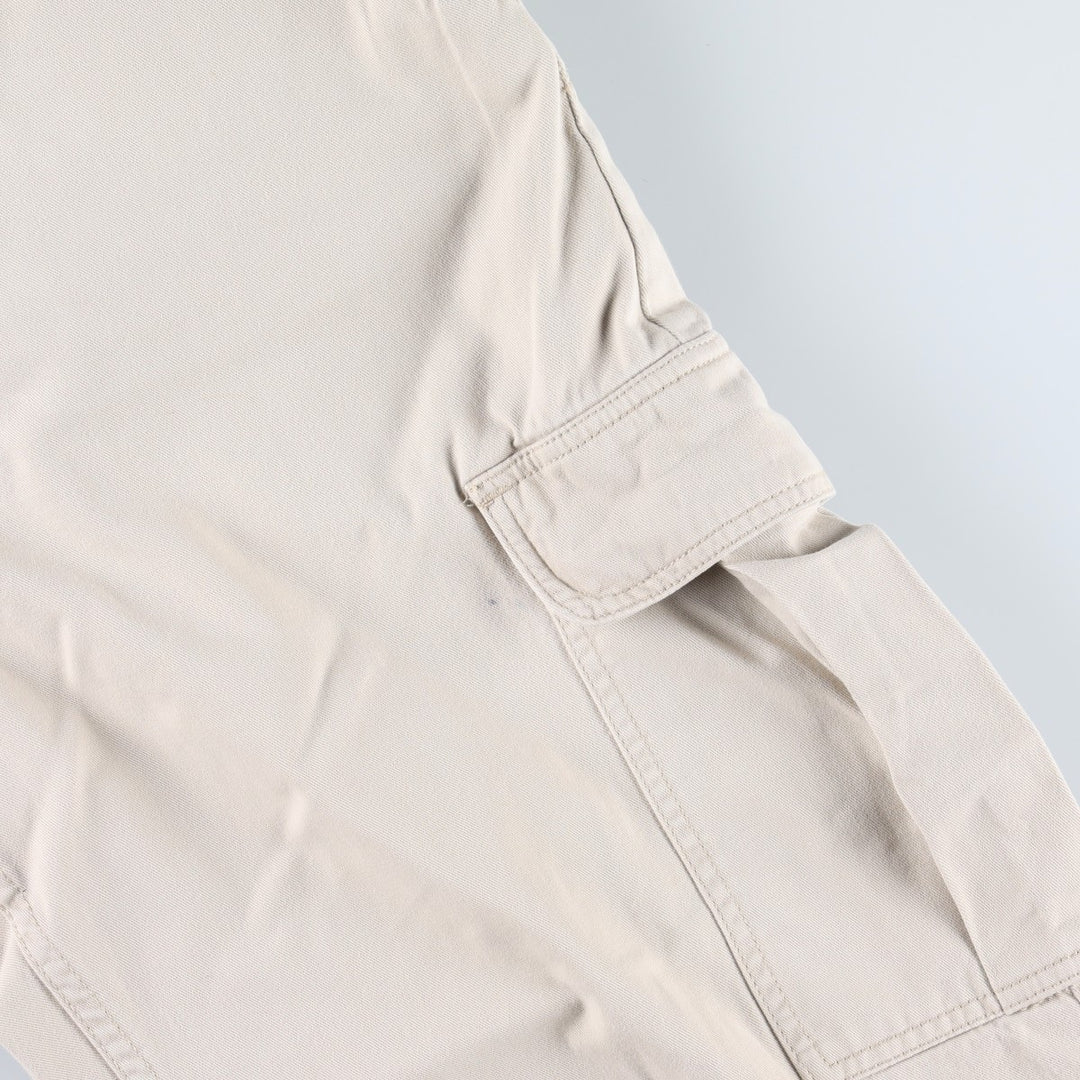 1990'S Levi's Silver Tab Khakis Chino Cargo Pants, Men's Size W34 (approx.), Vintage cotton ivory Vintage Second Hand