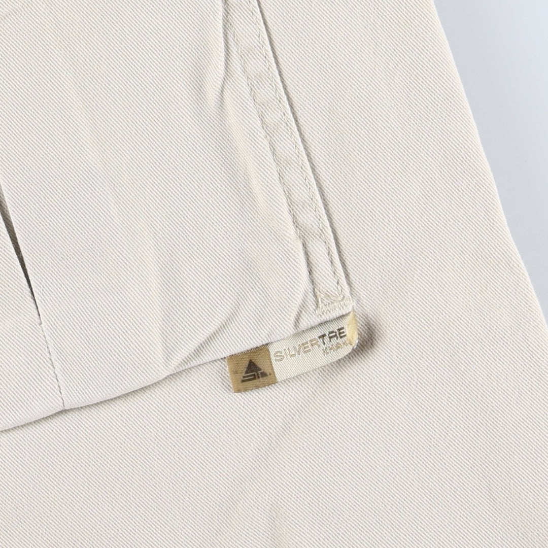 Levi's SILVER TAB Khaki Chino Cargo Pants, Men's Size W31 (approx.) cotton ivory Vintage Second Hand