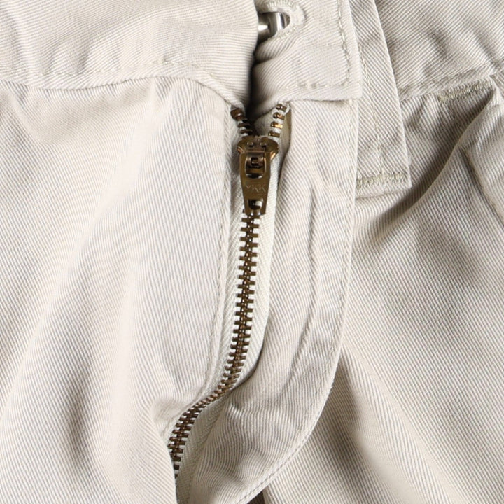 Levi's SILVER TAB Khaki Chino Cargo Pants, Men's Size W31 (approx.) cotton ivory Vintage Second Hand