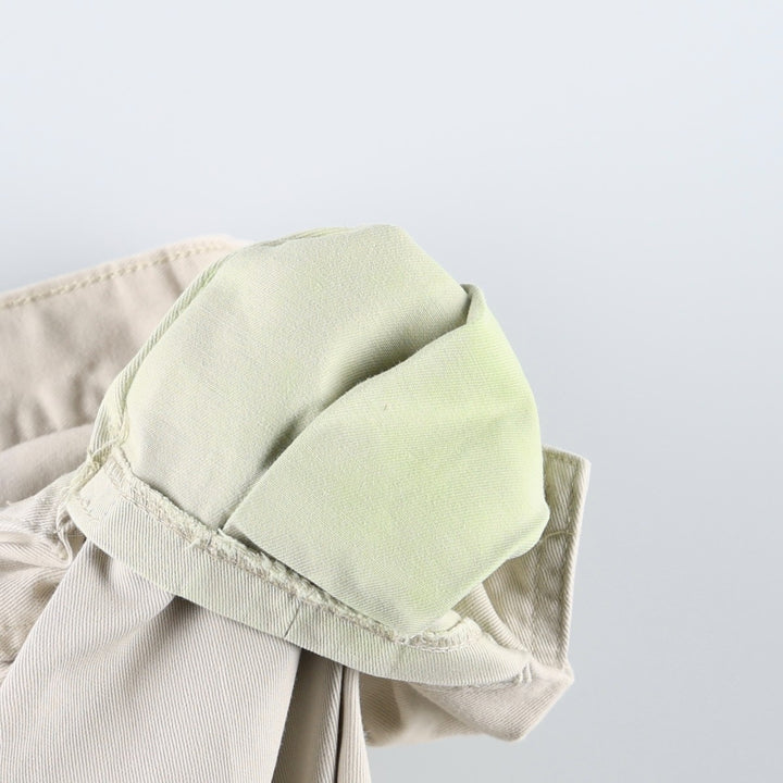 Levi's SILVER TAB Khaki Chino Cargo Pants, Men's Size W31 (approx.) cotton ivory Vintage Second Hand