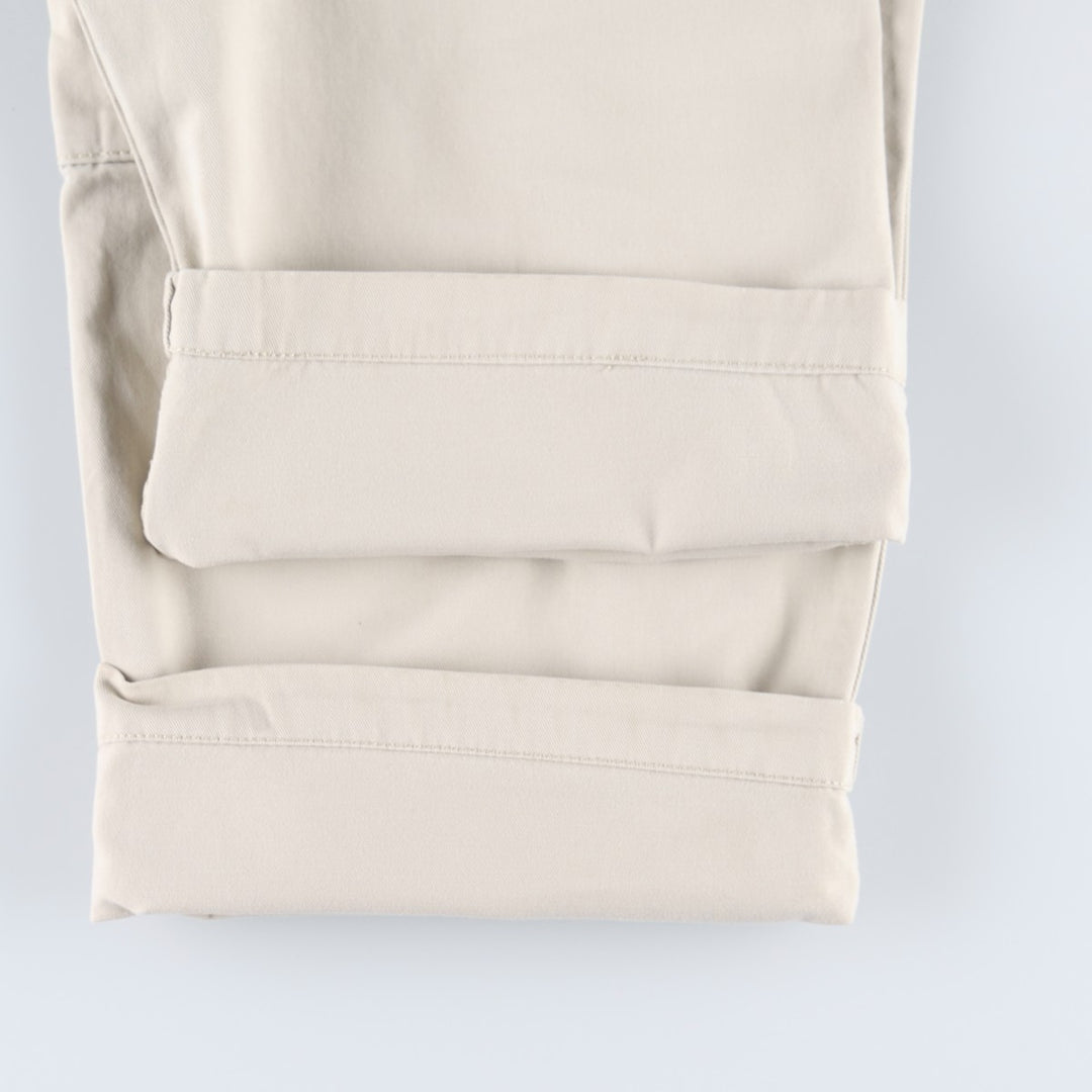 Levi's SILVER TAB Khaki Chino Cargo Pants, Men's Size W31 (approx.) cotton ivory Vintage Second Hand