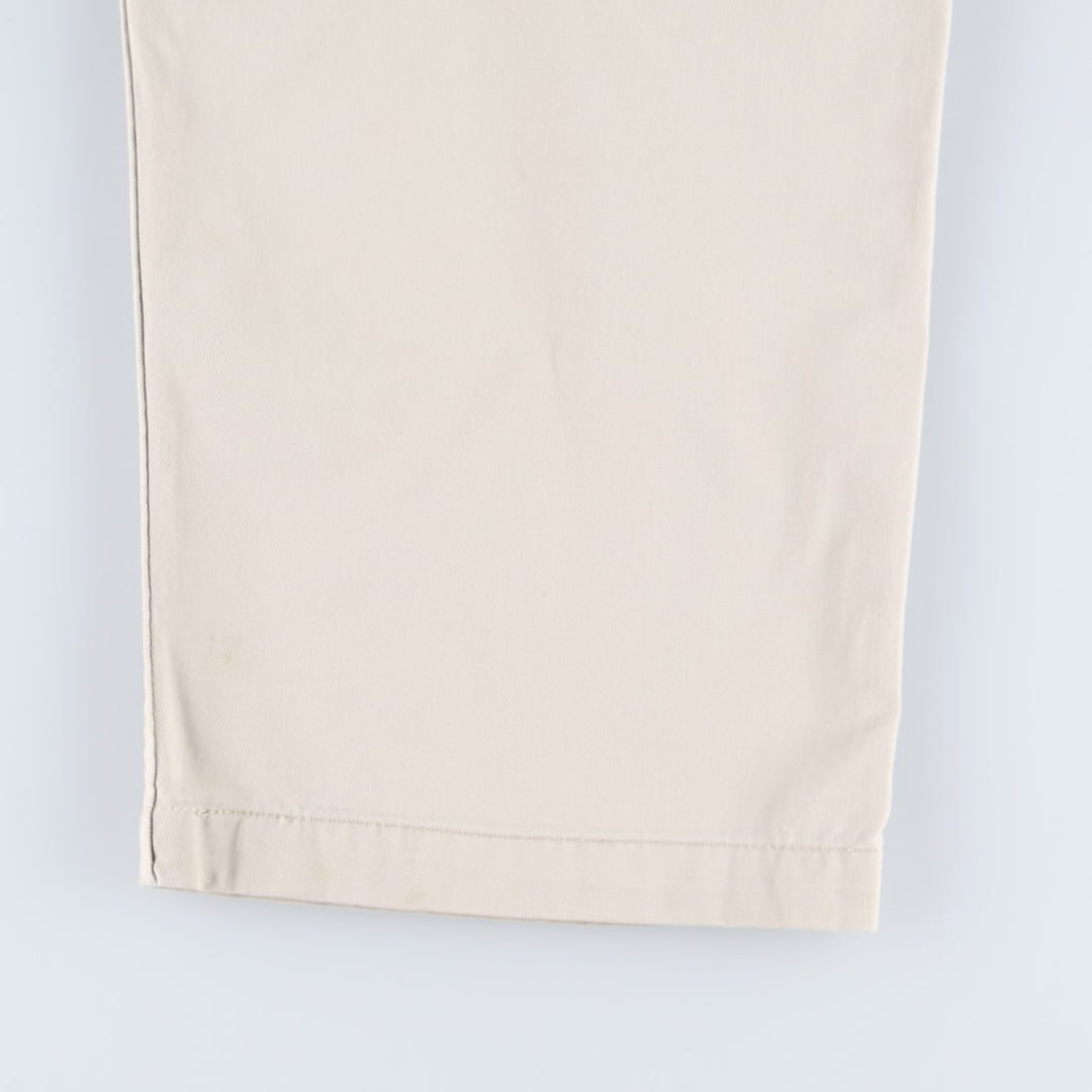 Levi's SILVER TAB Khaki Chino Cargo Pants, Men's Size W31 (approx.) cotton ivory Vintage Second Hand