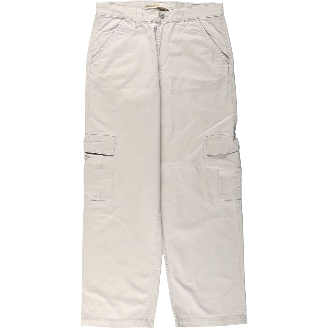 Levi's SILVER TAB Khaki Chino Cargo Pants, Men's Size W35 (approx.) unclear ivory Vintage Second Hand