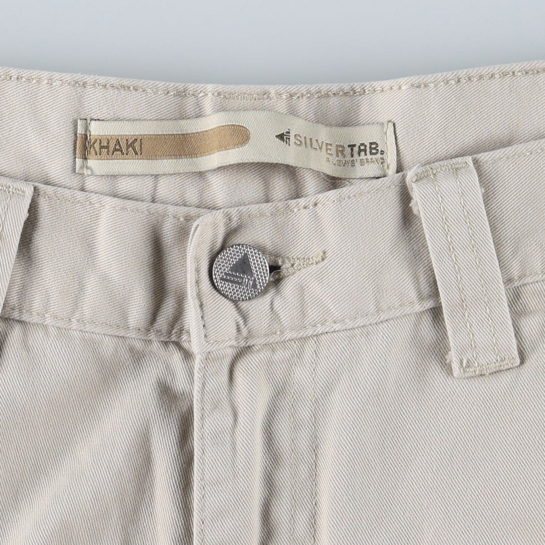 Levi's SILVER TAB Khaki Chino Cargo Pants, Men's Size W35 (approx.) unclear ivory Vintage Second Hand
