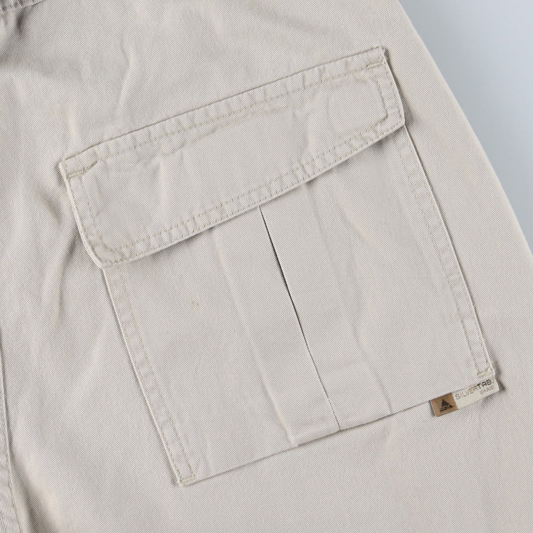 Levi's SILVER TAB Khaki Chino Cargo Pants, Men's Size W35 (approx.) unclear ivory Vintage Second Hand