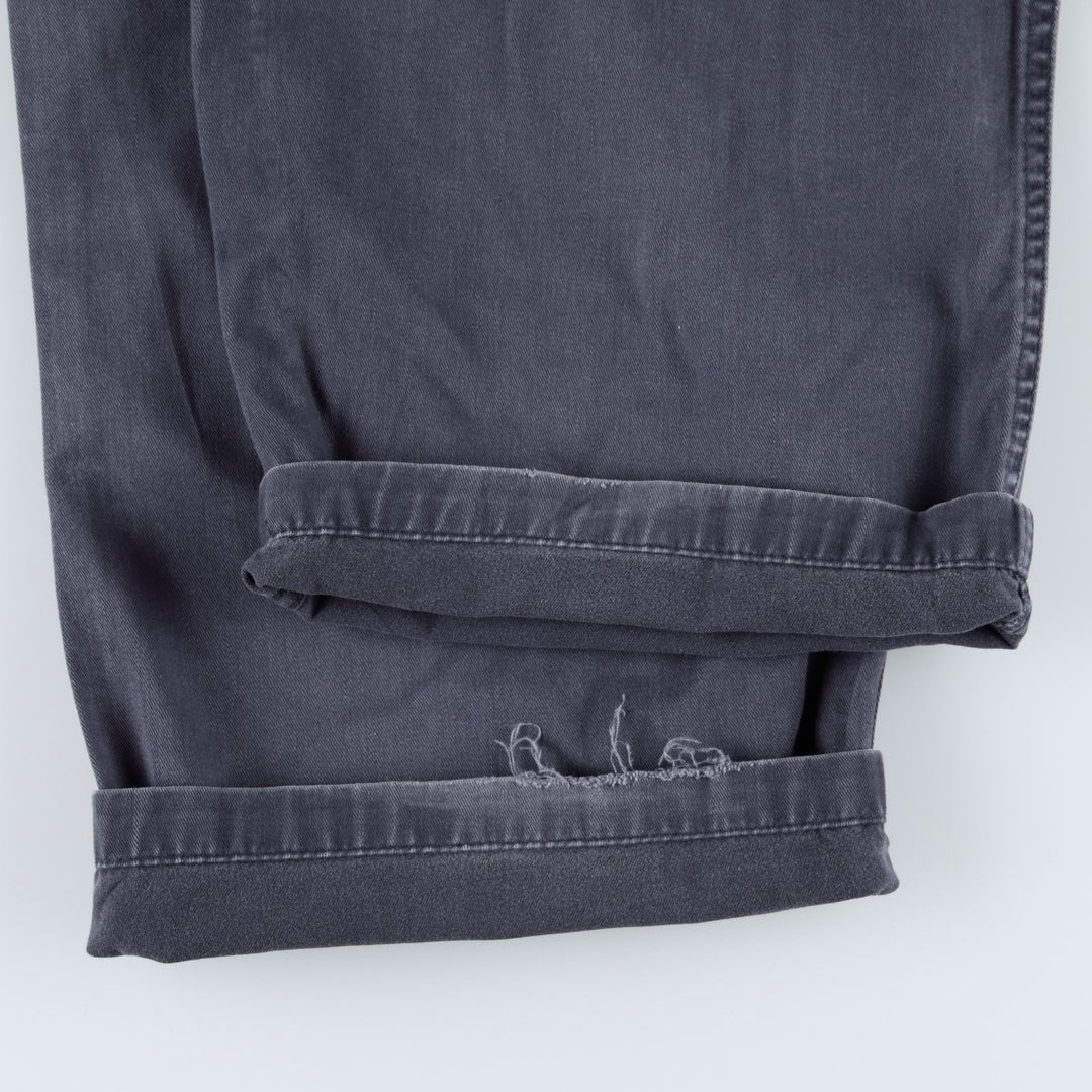 2000'S Levi's Silver Tab Chino Cargo Pants, Men's Size W35 (approx.) cotton navy blue type Vintage Second Hand