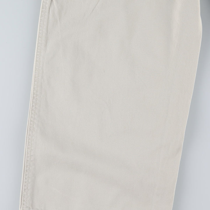 Levi's SILVER TAB Khaki Chino Cargo Pants, Men's Size W32 (approx.) cotton ivory Vintage Second Hand