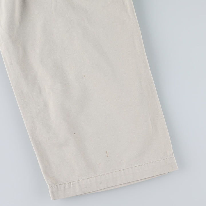 Levi's SILVER TAB Khaki Chino Cargo Pants, Men's Size W32 (approx.) cotton ivory Vintage Second Hand