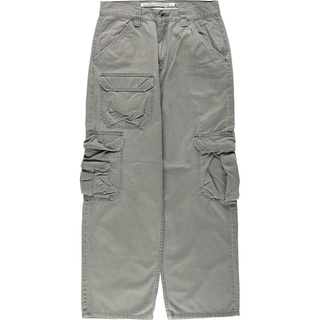 Levi's SILVER TAB Khakis Chino Pants with Cargo Pockets, Men's Size W31 (approx.) cotton Khaki type Vintage Second Hand