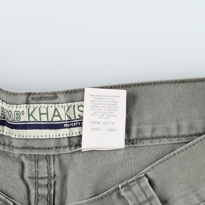 Levi's SILVER TAB Khakis Chino Pants with Cargo Pockets, Men's Size W31 (approx.) cotton Khaki type Vintage Second Hand