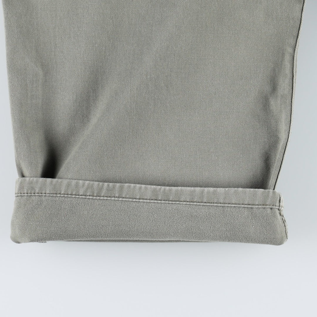 Levi's SILVER TAB Khakis Chino Pants with Cargo Pockets, Men's Size W31 (approx.) cotton Khaki type Vintage Second Hand
