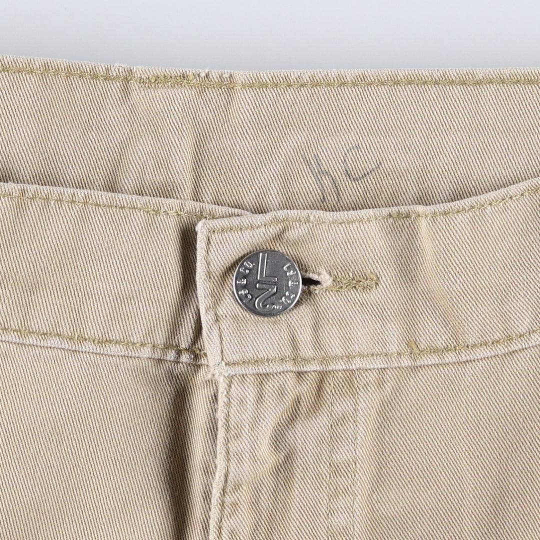 90'S Levi's L2 Chino Cargo Pants, Men's W35 (approx.), Vintage cotton Beige type Vintage Second Hand