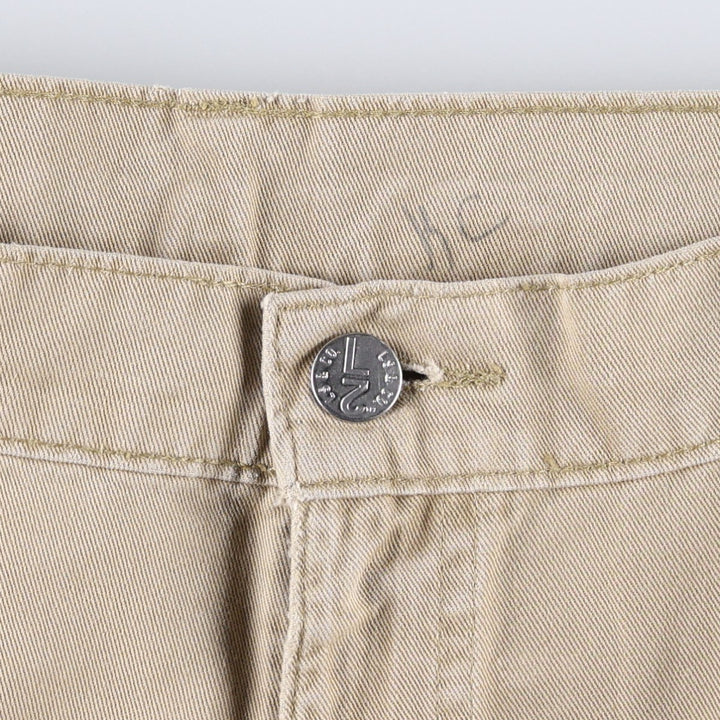 90'S Levi's L2 Chino Cargo Pants, Men's W35 (approx.), Vintage cotton Beige type Vintage Second Hand
