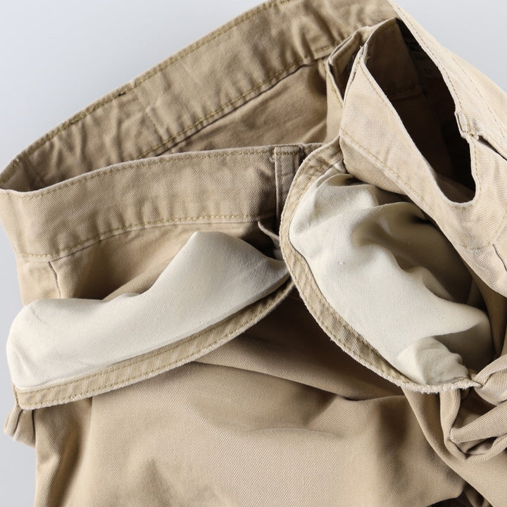 90'S Levi's L2 Chino Cargo Pants, Men's W35 (approx.), Vintage cotton Beige type Vintage Second Hand
