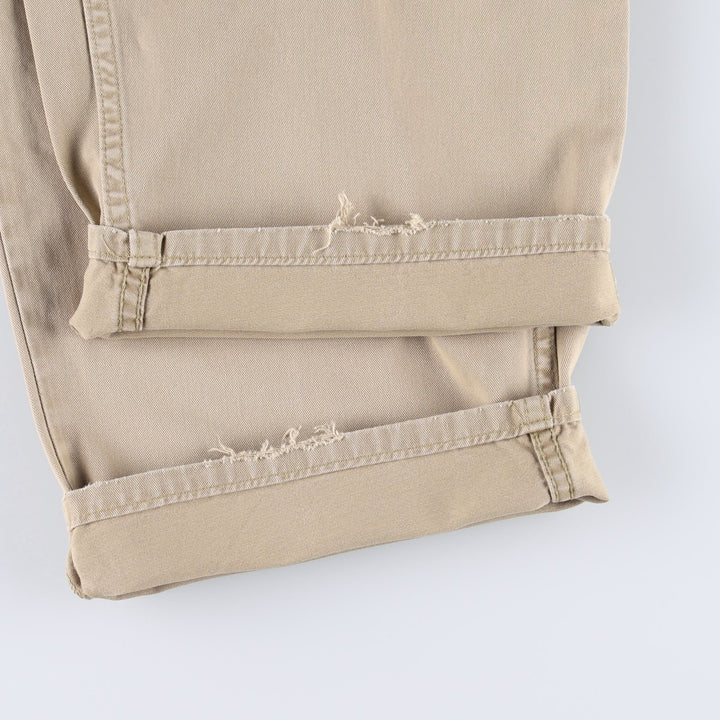 90'S Levi's L2 Chino Cargo Pants, Men's W35 (approx.), Vintage cotton Beige type Vintage Second Hand