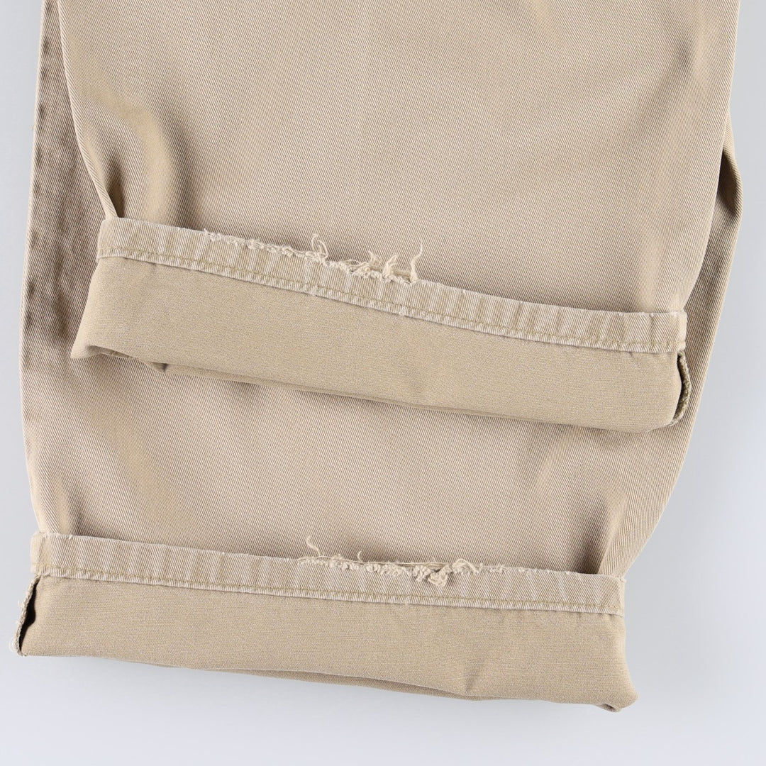 90'S Levi's L2 Chino Cargo Pants, Men's W35 (approx.), Vintage cotton Beige type Vintage Second Hand