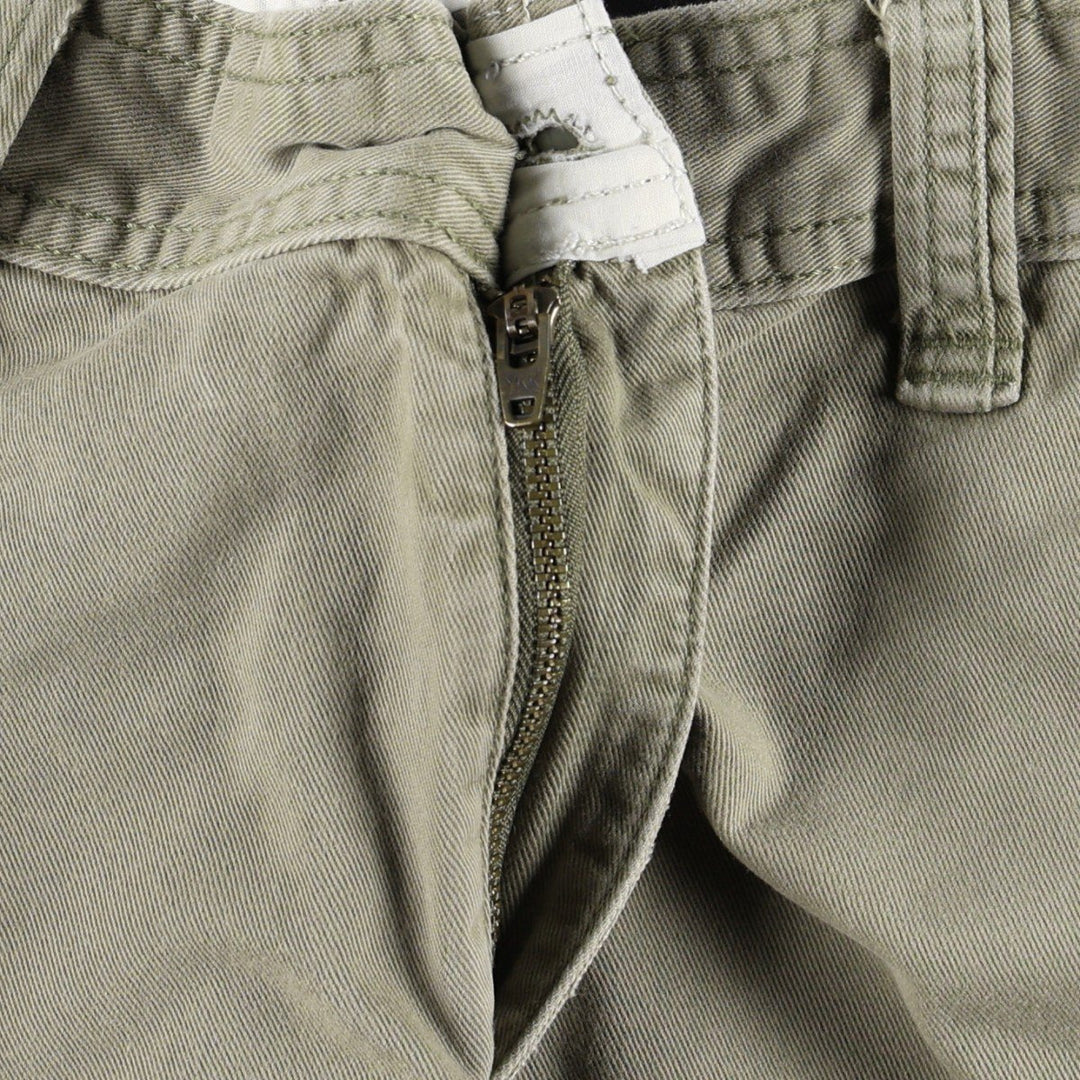 Ralph Lauren POLO JEANS COMPANY Military Cargo Pants, Men's W35 (approx.) cotton Khaki type beige Vintage Second Hand