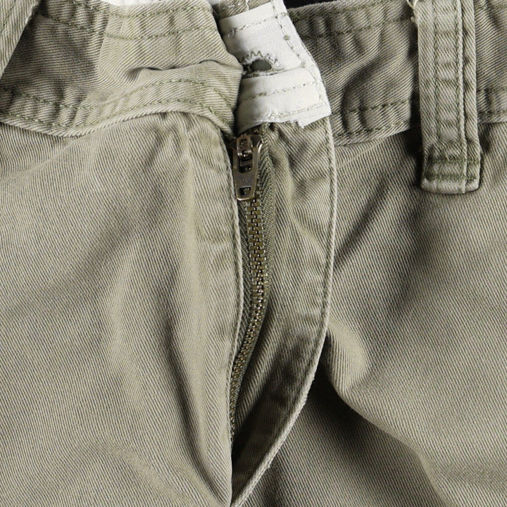 Ralph Lauren POLO JEANS COMPANY Military Cargo Pants, Men's W35 (approx.) cotton Khaki type beige Vintage Second Hand