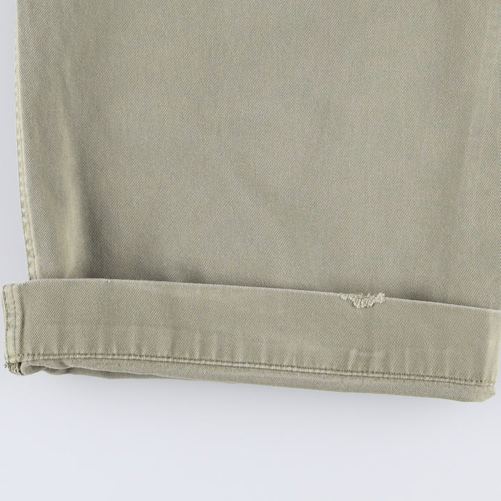 Ralph Lauren POLO JEANS COMPANY Military Cargo Pants, Men's W35 (approx.) cotton Khaki type beige Vintage Second Hand